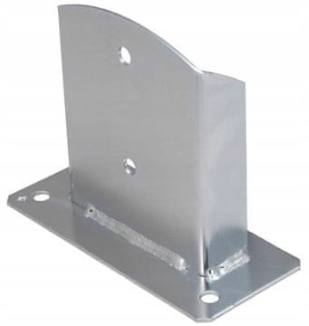 DOMAX Podstavek za drog 102x150x2,5 mm pocinkan cink
