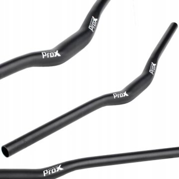 PROX Upogljena kolesarska krmila Prox 31,8 MM / 700 MM / 290G črna