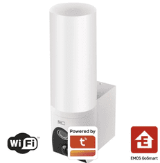 Emos GoSmart H4064 kamera in svetilo IP-310 TORCH, z Wi-Fi, bela