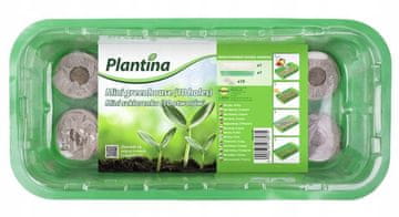 shumee Mini rastlinjak in komplet sadik kokosovih diskov 25x12x7cm