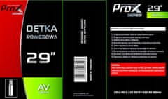 PROX Zračnica za kolo 29" 1.90 - 2.125 AV 48mm Prox avtomobilski ventil 50/57-622