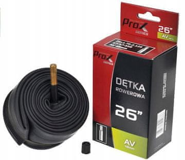 PROX Kolesarska zračnica 26 x 1.75 - 2.125 AV 48mm Prox avtomobilski ventil 47/57-559