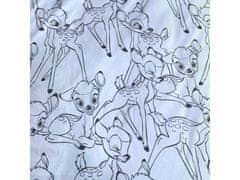 Disney Bambi Bež komplet posteljnine, bombažna posteljnina za otroke 100x135 cm, OEKO-TEX