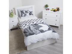 sarcia.eu Bulldog Komplet posteljnine, bombažna posteljnina z zadrgo 140x200 cm, Oeko-Tex