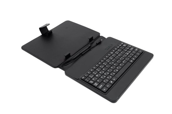 Airen AiTab usnjeni etui 2 s tipkovnico USB 8" BLACK (CZ/SK/DE/UK/US... postavitev)