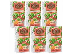 Basilur BASILUR Fruit Infusions Sadni čaj brez kofeina z okusom maline in limone 25x2g 6 kosi