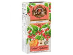 Basilur BASILUR Fruit Infusions Sadni čaj brez kofeina z okusom maline in limone 25x2g 1 kosi