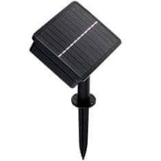LUMILED Solarna vrtna svetilka LED svetlobna veriga 10,6m Girlanda EREMI z 20x LED okrasnimi kroglicami RGB + DALJINSKI UPRAVLJALNIK