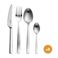 Fiskars Komplet jedilnega pribora 16 kosov, mat zaključek