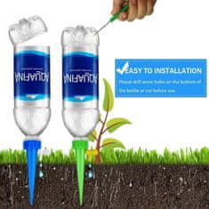 HOME & MARKER® Avtomatski sistem za kapljično zalivanje, 8-delni komplet za zalivanje rastlin | PLANTDROPS