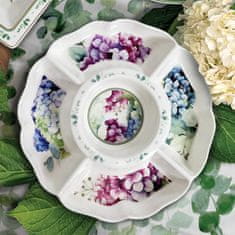 Brandani Servirni krožnik 5-delni Flora 27cm, porcelan