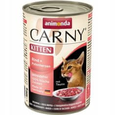 Animonda Animonda Carny Kitten govedina perutnina 12x400g