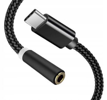 CO2 CO2 ADAPTER USB-C MINI JACK 3,5 MM ADAPTER AUX KABEL ZA SAMSUNG APPLE Z DAC