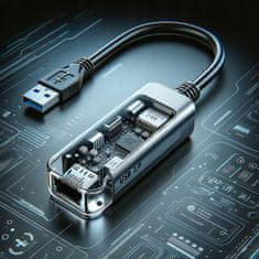 CO2 CO2 ADAPTER USB-A ETHERNET ADAPTER OMREŽNA KARTICA LAN GIGABIT RJ45 1000MBPS