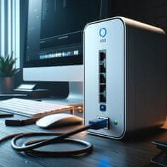 CO2 CO2 ADAPTER USB-A ETHERNET ADAPTER OMREŽNA KARTICA LAN GIGABIT RJ45 1000MBPS