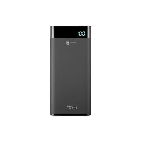 CellularLine Prenosna baterija MANTA HD 20000 QC črna