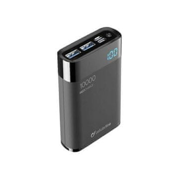 CellularLine Prenosna baterija MANTA HD 10000 QC črna