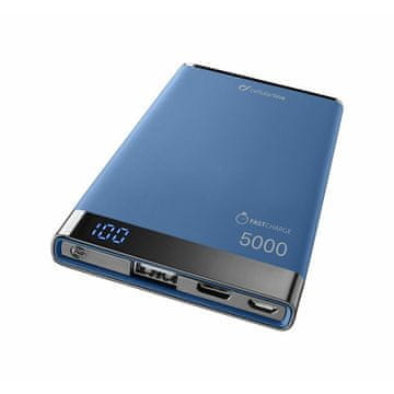 CellularLine Prenosna baterija Manta 5000 USB-C,modra