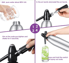 Mosa Aparat za gaziranje pijač / Soda Siphon / 1L