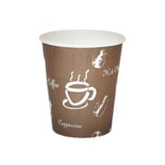 Euronova Coffee to go lonček / 210ml / 70mm / potisk / 50kos