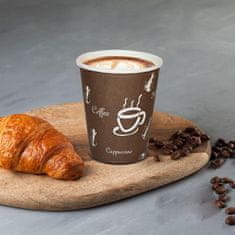 Euronova Coffee to go lonček / 210ml / 70mm / potisk / 50kos