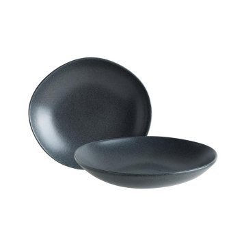 Bonna Graphite globoki krožnik Vago / 23cm / 750mL / 6 kos