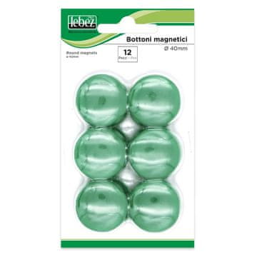 LEBEZ Magnetki 40mm 1/12 zeleni
