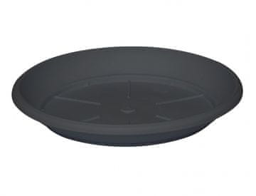 Plastični krožnik pod cvetlični lonček SIMILCOTTO d30cm, antracit