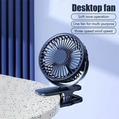 Cool Mango Prenosni mini ventilator, ročni hladilec zraka, klimatska naprava, ventilator na usb polnenje, 3 različne hitrosti, 16 x 13 cm – Minifan