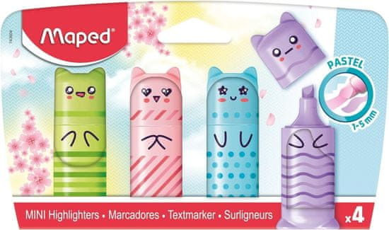 Maped Flomaster signir pocket mini pastel 1/4