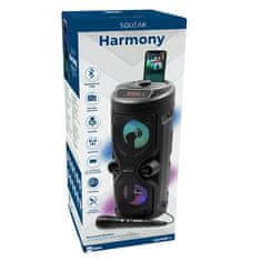 slomart SQUEAK KARAOKE ZVOČNIK HARMONY BT 5.0 SQ1004 - Vrhunski Prenosni Zvočnik