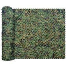 Cool Mango Kamuflažna mreža, senčilna tkanina, zaščita pred soncem, maskirna mreža, senčnik, dvojna plast, 2 x 3 m – Camo
