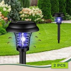 HOME & MARKER® Zunanja svetilka proti komarjem (2 kosa) | SOLARBUZZ
