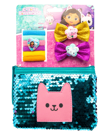 Accessori Capelli Multicolore Set Accessori Capelli Gabby's Dollhouse - Collana, Braccialetto E Fermagli Per Bambine, 18 Pezzi Joy Toy Gabby's Dollhouse - 5