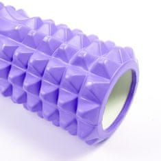 Aga Masažni valj Roller 33 cm DS612 Vijoličen