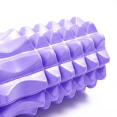Aga Masažni valj Roller 33 cm DS612 Vijoličen