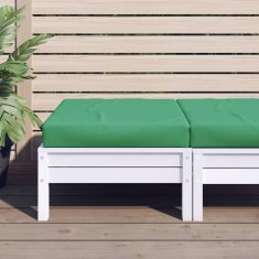 Vidaxl Blazina za paleto zelena 60x60x9,5 cm oxford tkanina