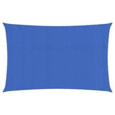 shumee Senčno jadro 160 g/m² pravokotno modro 3x6 m HDPE