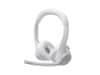 Logitech Zone 300 slušalke, Bluetooth, bele (981-001417)