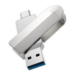 Noah USB ključ 128GB USB 3.0 + USB-C