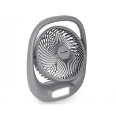 Blaupunkt Prenosni akumulatorski ventilator 17.8cm z LED svetilko USB-C 3 hitrosti do 6h delovanja