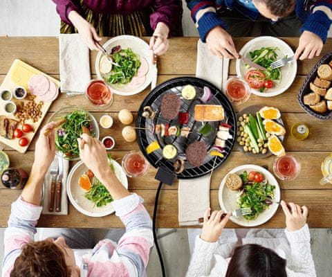  Alpina Grill električni žar, 1200 W, gladka+rebrasta plošča