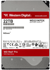 WD Red Pro trdi disk, 22TB, 3,5, SATA3, 512MB, 7200 (WD221KFGX)