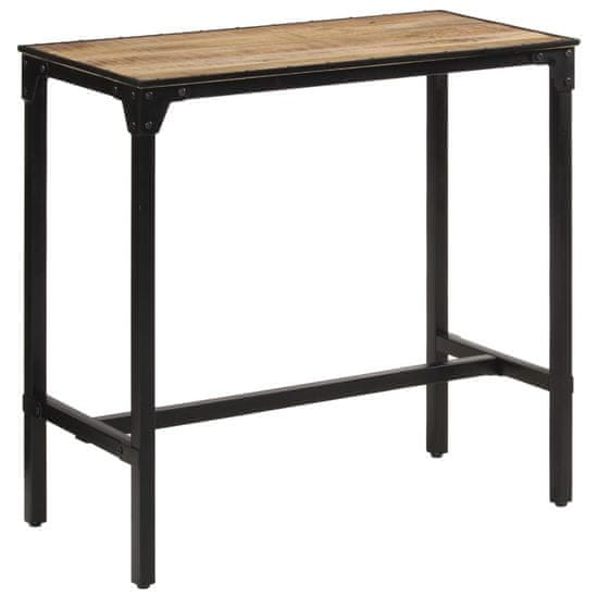 shumee Barska miza 110x55x107 cm trden robusten mangov les