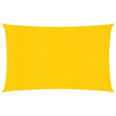 shumee Senčno jadro 160 g/m² pravokotno rumeno 5x7 m HDPE