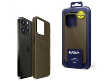 3MK 3mk HARDY MagFabric Rjavi ovitek za telefon Apple iPhone 15 Pro