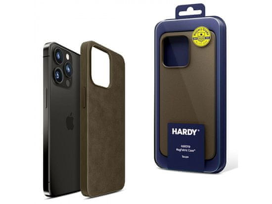 3MK 3mk HARDY MagFabric Rjavi ovitek za telefon Apple iPhone 15 Pro Max