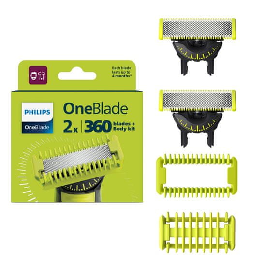 Philips OneBlade QP624/50 zamenljiva rezila