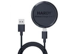 3MK 3mk HARDY Wireless Charger 2in1 15W Black - Brezžični polnilec 