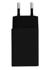 ColorWay 2x USB/ omrežni polnilec/ 10W/ 100V-240V/ črna